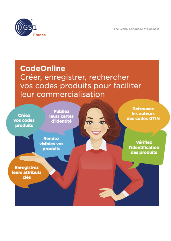 GS1 CodeOnline dépliant 2022