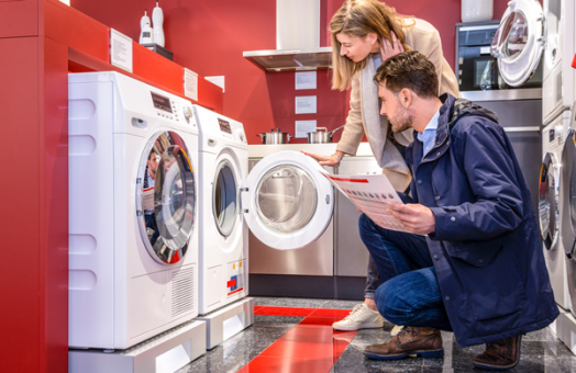 couple choisir lave linge