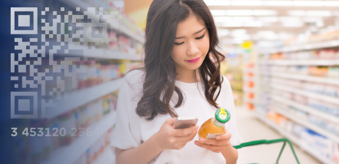 qr code augmenté gs1 engagement consomateur