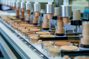 ligne de production produits cosmétiques