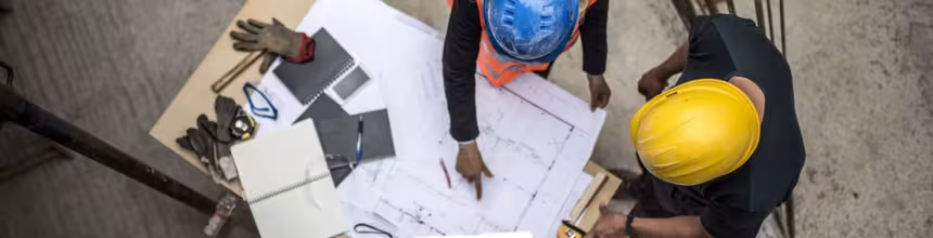 banner centree construction circulaire