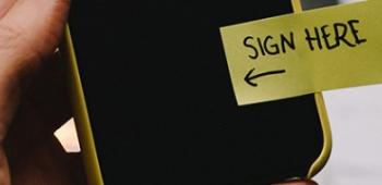 La validité d'une signature électronique banner